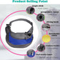 Pet Dog Sling Carrier, Breathable Mesh Portable Travel Safe Pet Sling Shoulder Bag Carrier with Adjustable Non-Slip Shoulder Strap for Small Dogs Cats Puppy (Small, Blue)