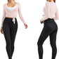 Women Tie Front Shrug Long Sleeve Bolero Cardigan Lightweight Casual Tops