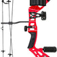 Youth Compound Bow Set 15-45 Lbs for Teens and Beginner, Package with Archery Hunting Equipment, Max Speed 260fps, Adjustable, Right Hand