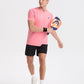 Moisture Wicking Quick Dry Soft Pickleball Workout Hiking Camping Running Shirts for Men Outdoor Sports