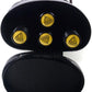 CUESOUL House Bar Pool Cue Sticks,Two Cue Sticks + 2x2 Pool Cue Case Hard