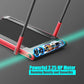 GYMAX Walking Pad, 2 in 1 Free Installation Under Desk Treadmill with Smart App, Remote Control & LED Display, 2.25HP Foldable Portable Compact Running Machine for Small Spaces Home Office