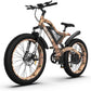 aostirmotor 1500W Electric Bike for Adults,Max Speed 31MPH Electric Mountain Bike,48V15Ah Removable Battery,26" Fat tire Electric Bicycles,with Dual Shock Absorber,Shimano 7 Speed