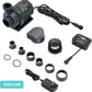 hygger 800GPH Quiet Submersible and External 24V Water Pump, with Controller (30%-100% Settings), Powerful Return Pump for Fish Tanks, Aquariums, Ponds, Fountains, Sump, Hydroponics (25W, 9.8ft)