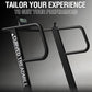 Mikolo Curved Manual Treadmill, Non Electric Treadmill with 8 Resistance Levels, LCD Digital Monitor Shock Absorption, Multi-Grip Adjustable Handrails, Non-Slip Belt