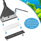 Algae Scraper for Glass Aquarium,Aquarium Razor Scraper with 10 Replaceable Blades,Aquarium Cleaning Tools.