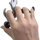 Compound Bow Aid Releaser with Wrist Straps and Adjustment Tool,Archery Release Aids with 3 Thumb Release Adjustable,Aluminum Alloy Aids.for Left and Right Handers.
