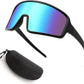 Karsaer Vision Sports Sunglasses Cycling Glasses Baseball Softball Sunglasses Unisex for Adult Youth Kids Boys Girls 8-16
