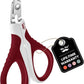 Mr. Pen Cat Nail Trimmer - Wine & White, Cat & Kitten, Small Dog Nail Clipper & Claw Trimmer