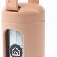 DIGGS Dog Poop Bag Dispenser for Leash - Premium Dog Waste Bag Holder with Easy One-Hand Dispensing (Blush)