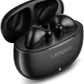 Lenovo E310 True Wireless Stereo Earbuds Bluetooth 5.3 ENC Noise-Cancelling Black In-Ear Headphones 13mm Speaker Type-C Charging 20h Battery Life for Music Calls Comfortable Fit Wireless Earbuds