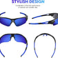 BEACOOL Polarized Sports Sunglasses for Men Women Youth Baseball Fishing Cycling Running Golf Motorcycle Tac Glasses UV400