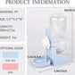 kathson 2PCS Rabbit Water Bottle, 17oz Hanging Water Fountain Automatic Dispenser No Leak WaterFeeder for Bunny Chinchilla Guinea Pig Hedgehog Ferret