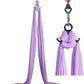 DASKING Aerial Silks Starter Kit - Durable 11Yards of Aerial Yoga Hammock with Hardware, Aerial Swing for Acrobatic Flying Yoga & All Levels (Aerial Rigging Point Up to 14ft)