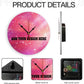 Generic Custom Wall Clock Personalized Clocks with Photo Text Logo That PVC Customized Round Silent Clock for Living Room Family Friends Gifts, 12inch-30cm