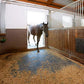American Heavy Duty Rubber Stall Mats - Stable/Horse Thick, Durable Black 4 Center Tiles 3/8" Thick Expansion Set