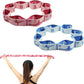 Elastic Yoga Stretching Strap with Loops, CEILIWEN Stretch Straps For Physical Therapy, Pilates Stretch Band, Elastic Exercise Bands, Leg Stretching Strap, Stretch Resistance Bands For Exercise