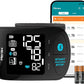 Blood Pressure Monitor Adult Cuff, Blood Pressure Cuff Monitor Wrist, Blood Pressure Machine Home Use 5.3-8.5" Irregular Heartbeat Monitoring APP Automatic Bluetooth High Accuracy Aspen Black