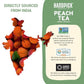 HANDPICK, Peach Tea Bags (80 Count) Non-GMO, Caffeine-Free - Peach, Hibiscus, Cinnamon, Cloves, Ginger | Floral & Refreshing Herbal Tea Bags, Brew Iced Tea or Hot Tea