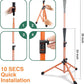 Eastgoing Heavy Duty Baseball and Softball Portable Travel Batting Tee.Adjustable Height|Portable|Collapsible. Baseball Hitting Tee for Any Age Player Practice