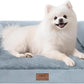 Small Dog Bed Orthopedic Washable Cat Bed Memory Foam Couch Sofa Comfy Pet Beds with Waterproof Removable Cover & Non-Slip Bottom