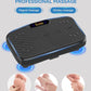 Vibration Plate Exercise Machine, Vibration Plate Platform for Lymphatic Drainage, 200 Adjustable Speeds Power Shaping Vibrating Plate Helps Weight Loss, Shaping, Max Weight 450 Lbs