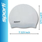 Sporti Silicone Swim Cap for Kids, Unisex Youth Swimming Cap, Protection Bathing Caps for Your Children, Aged 2-10