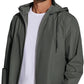 COOFANDY Men's Packable Rain Jacket Lightweight Waterproof Raincoat with Hood Travel Hiking Golf Windbreaker