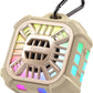 INSMY Shower Bluetooth Speaker, IP67 Waterproof Portable Small Multi Sync 100+ Speakers, Big Volume Booming Bass, 24H Playtime/Floatable/RGB Lights for Outdoor/Kayak/Beach/Golf (Khaki)