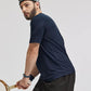 MIER Men's Quick Dry Workout Shirts Moisture Wicking Running Athletic Performance T-Shirts Recycled Polyester Top Tee
