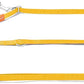 HOWGO 8-in-1 Multifunctional Hands Free Dog Training Leash with Padded Handle, 8.5 FT Nylon Adjustable Length, Lightweight Aviation Aluminum, Crossbody Waist Leash for Puppy Medium Large Dogs (Yellow)