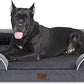 Comfort Expression Waterproof Orthopedic Foam Dog Beds, XXL Orthopedic Dog Beds for Extra Large Dogs, Washable Pet Sofa Bed with Removable Cover & Non-Slip Bottom(XX-Large,Dark Grey)