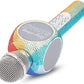 Sing-Along Bling Bluetooth Karaoke Microphone and Bluetooth Stereo Speaker All-in-One (Rainbow Bling)