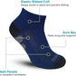 BERING Men's Ankle Socks Athletic Running Cushion Quarter (6 Pairs)