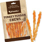 Afreschi Classic Turkey Tendon Coil (L) 3 oz, USA-Sourced Turkey Tendon, Dog Treats for Wrapped Series, All Natural Human Grade Dog Treat, Hypoallergenic, Rawhide Alternative