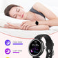 Fitness Tracker, Round Fitness Watches for Women with Bluetooth Call Heart Rate Monitor Sleep Tracker Calorie/Step Counter, Birthday Gift for Women Lady Mom Waterproof (Black)