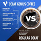 VitaCup Decaf Genius Keto Coffee Pods with MCT Oil, Turmeric and B Vitamins for Focus in Recyclable Single Serve Pod Compatible with K-Cup Brewers Including Keurig 2.0, 16 Ct