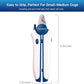 Type-C Rechargeable Dog & Cat Nail Clippers - LED Pet Nail Trimmer with Built-in Nail File, Extra Sharp Blades for Small & Medium Dogs, Indoor Cats (Blue)