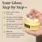 Gleamin Advanced Brightening Face Moisturizer - Face Cream for Women & Men with Vitamin C, Ceramides, Turmeric & Hyaluronic Acid - Faded Cream for Dark Spots, Uneven Skin Tone & Hydration - 1.7 fl oz
