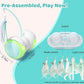 Remote Control Cat Toy with Auto Mode - Interactive Cat Toy Feather for Indoor, Moving Cats Catnip Toys & LED to Keep Bored Cats Active & Entertained