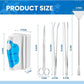Aquarium Fish Tank Cleaning Tool Kit Include 4 Pcs Long Aquascape Tools Kit 1 Pcs Magnetic Glass Cleaner Brush 5 in 1 Fish Tank Gravel Cleaner and Siphon Vacuum for Terrarium Fish Tank Set
