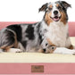 Extra Large Dog Bed-Orthopedic Waterproof XL Dog Bed for XLarge Extra Big Dogs - Foam Couch Sofa Washable with Removable Cover-Pink