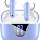 ZIUTY Wireless Earbuds Bluetooth Headphones, 50H Playtime Ear Buds with Mic, LED Digital Display Charging Case, IPX7 Waterproof, Deep Bass Stereo, in-Ear Earphone for iPhone Andriod Phone