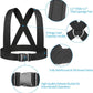 Exercise Resistance Fitness Bands Set Workout Equipment Double Endurance Weight Sled Harness Kits Sled Pulling Strap for Running Sprinting Resistance Speed Agility Training, Black