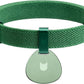 Safety Cat Collar and ID Tag Set, Elastic Quick Release Non Breakaway Collar, Personalized Aluminum Engraved Pet Name Tag, Lightweight for Kitten Small Large Cats (Alpine+Olive-S, Pocket)