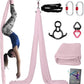 PRIOR FITNESS Aerial Silks Kit Colorful 9/15/20 Yards 40D Nylon Fabric Hammock Set With Hardware & Guide for All Levels Of Aerial Yoga Practice and Acrobatic Flying For Adults Aerial silk
