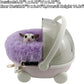 Sugar Glider Carrier Cage with Warm Nest, Cushion, Mat and Safe Lock, Portable Cages with Chain, Small Animals Travel Carrier Plastic Breathable Outgoing Box for Hamsters (White)