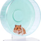 Niteangel Super-Silent Hamster Exercise Wheels: - Quiet Spinner Hamster Running Wheels with Adjustable Stand for Hamsters Gerbils Mice Or Other Small Animals (M, Mint Green)