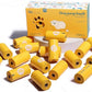 Dog Poop Bags Rolls Biodegradable 100% Leak Proof Thickened Dog Waste Bags -270 Count 18 Rolls - Cornstarch Based Doggie Poop Bag for Puppy and Big Dogs(Unscented)