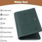 Jack&Chris Genuine Leather Passport Holder For Travel, RFID Blocking Handmade Passport Holder with Card Case Organized & Safe, Quality Travel Essentials for Women and Men for Gifting, Blue